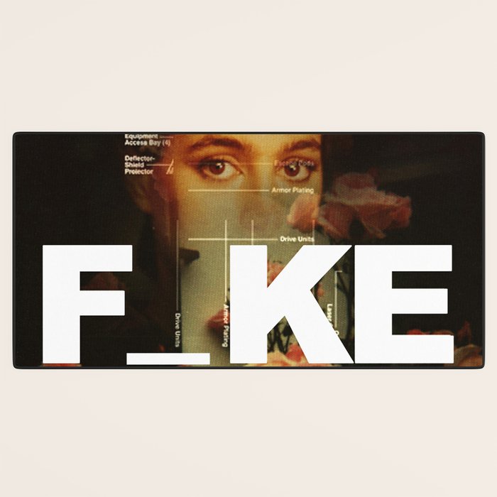 F_ke Desk Mat Gallery Image 3