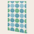 Retro Summer Daisies VI Wallpaper Gallery Image 2