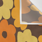 Simple Flower Pattern #2 Wall Tapestry Gallery Image 3