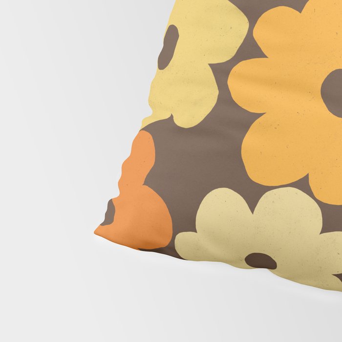 Simple Flower Pattern #2 Pillow Sham Gallery Image 4