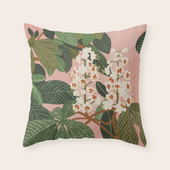 Spring Blossom Throw Pillow Gallery Image 1