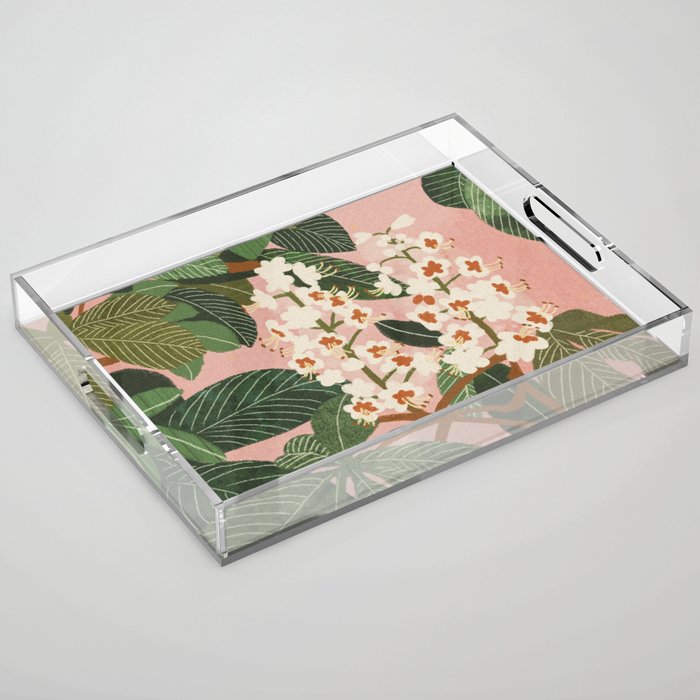 Spring Blossom Acrylic Tray Gallery Image 1