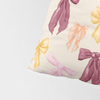 Pastel Watercolor Bow Ties Pillow Sham Gallery Image 4