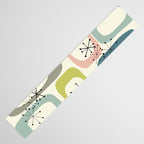 Mid Century Modern Shapes #society6 #buyart Table Runner Gallery Image 3