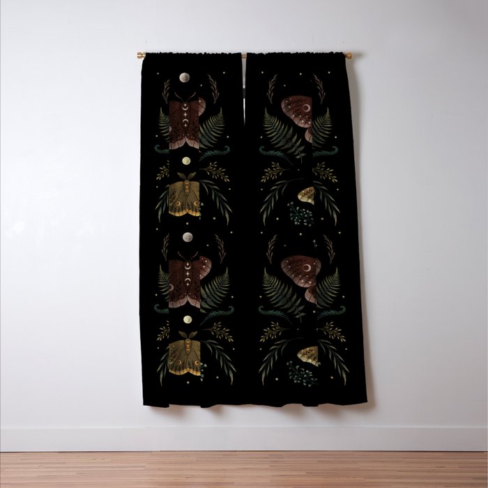 Saturnia Pavonia Window Curtain Gallery Image 3