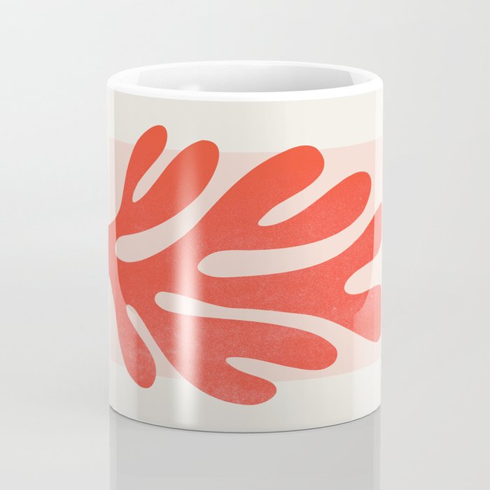 Jazz Leaf: Matisse Edition | Mid Century Series Coffee Mug Gallery Image 4
