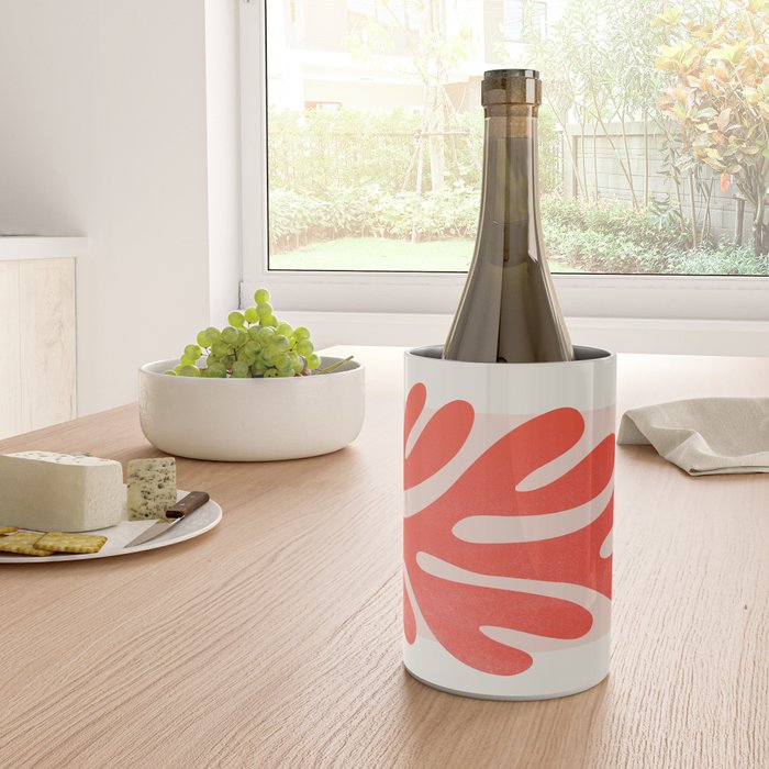 Jazz Leaf: Matisse Edition | Mid Century Series Wine Chiller Gallery Image 4