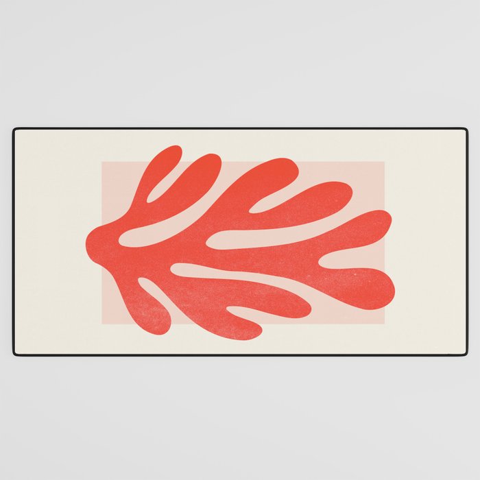 Jazz Leaf: Matisse Edition | Mid Century Series Desk Mat Gallery Image 3