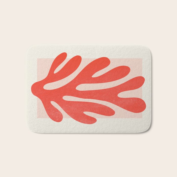 Jazz Leaf: Matisse Edition | Mid Century Series Bath Mat Gallery Image 1