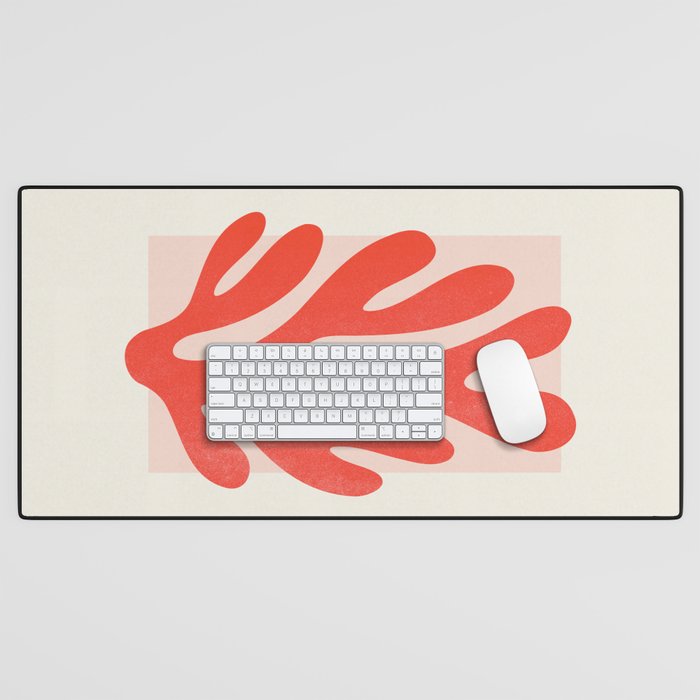 Jazz Leaf: Matisse Edition | Mid Century Series Desk Mat Gallery Image 1