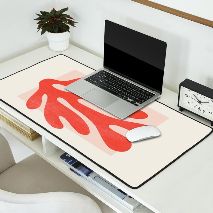 Jazz Leaf: Matisse Edition | Mid Century Series Desk Mat Gallery Image 2