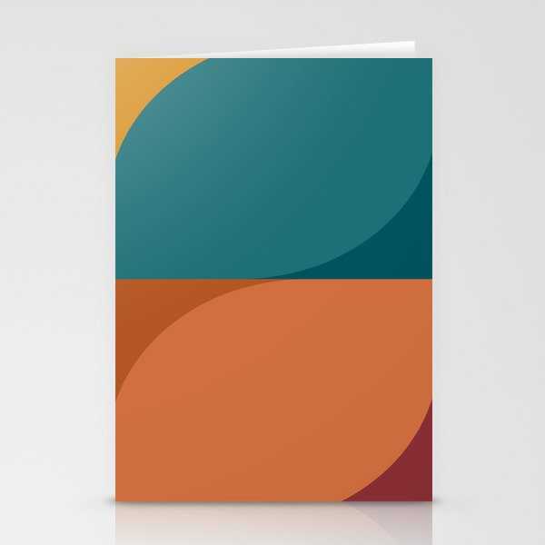 Almond Abstract XII Stationery Card Gallery Image 2