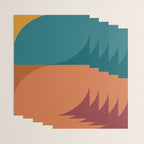 Almond Abstract XII Wrapping Paper Gallery Image 3