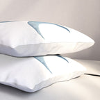 Blue Moon Phases Watercolor Pillow Sham Gallery Image 3