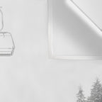 Winter Ski Lift Wall Tapestry Gallery Image 3