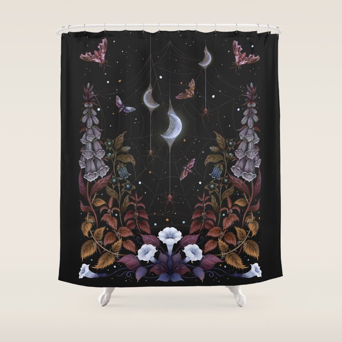 Witch Garden Shower Curtain Gallery Image 1