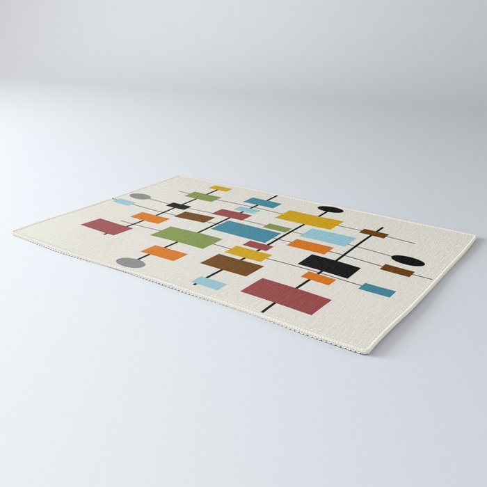 Mid-Century Modern Art 1.3 Rug Gallery Image 3