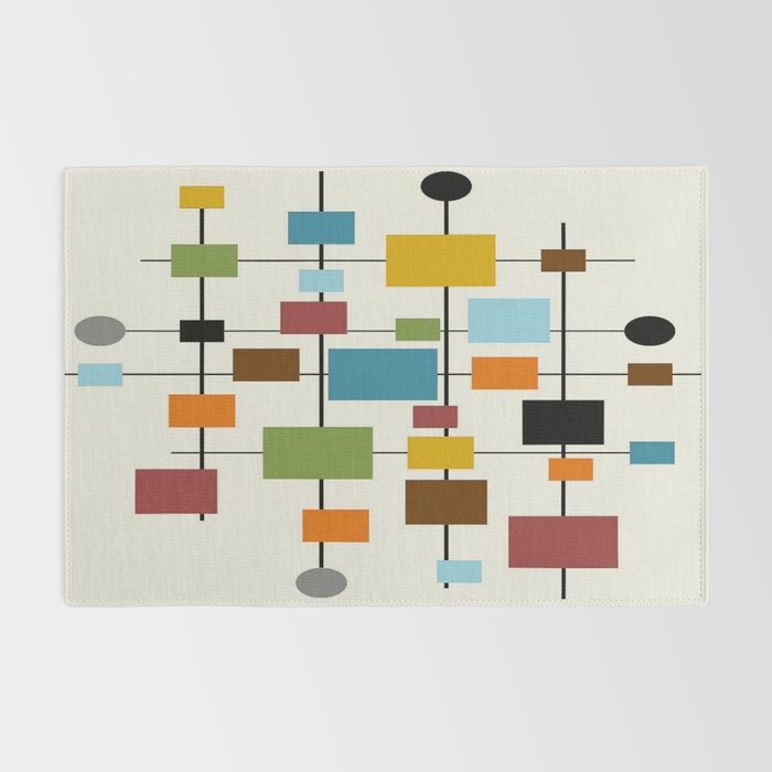 Mid-Century Modern Art 1.3 Rug Gallery Image 2