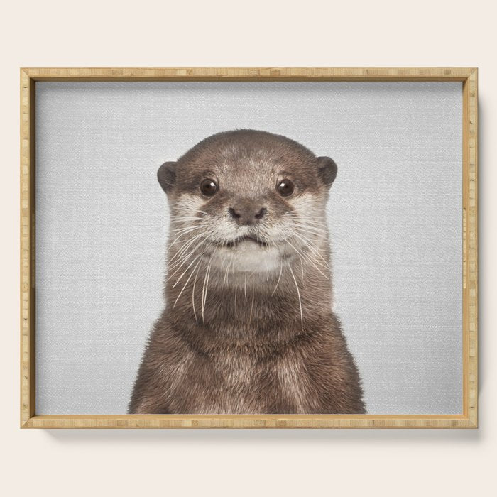 Otter - Colorful Serving Tray Gallery Image 1