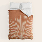 Terracota Minimalist Sun Comforter Gallery Image 6