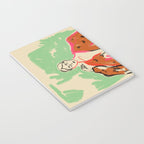 WOMAN IN A TERRACOTTA DRESS Notebook Gallery Image 3