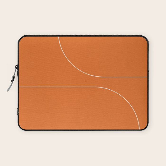 Modern Minimal Line Abstract XXV Laptop Sleeve Gallery Image 1