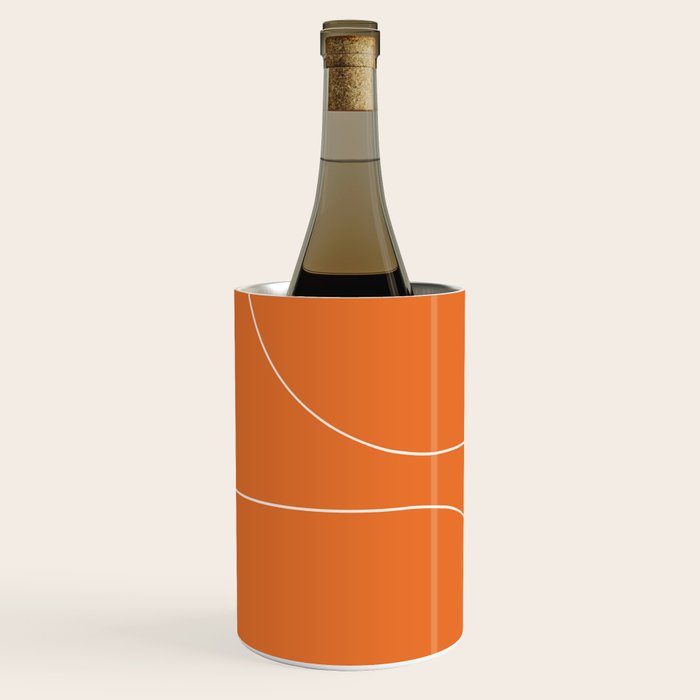 Modern Minimal Line Abstract XXV Wine Chiller Gallery Image 1