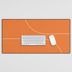 Modern Minimal Line Abstract XXV Desk Mat Gallery Image 1