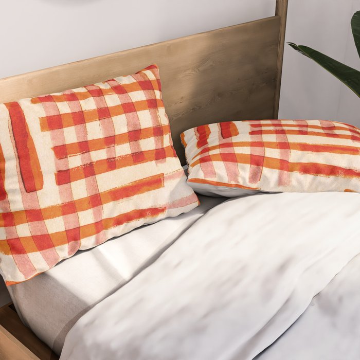 Geometric Dance #2 Pillow Sham Gallery Image 2