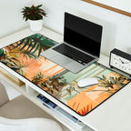 Villa Courtyard Mediterranean Art Desk Mat Gallery Image 2