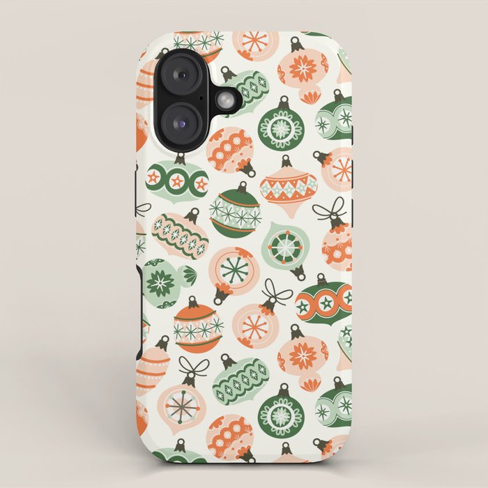 Vintage Ornaments iPhone Case Gallery Image 1