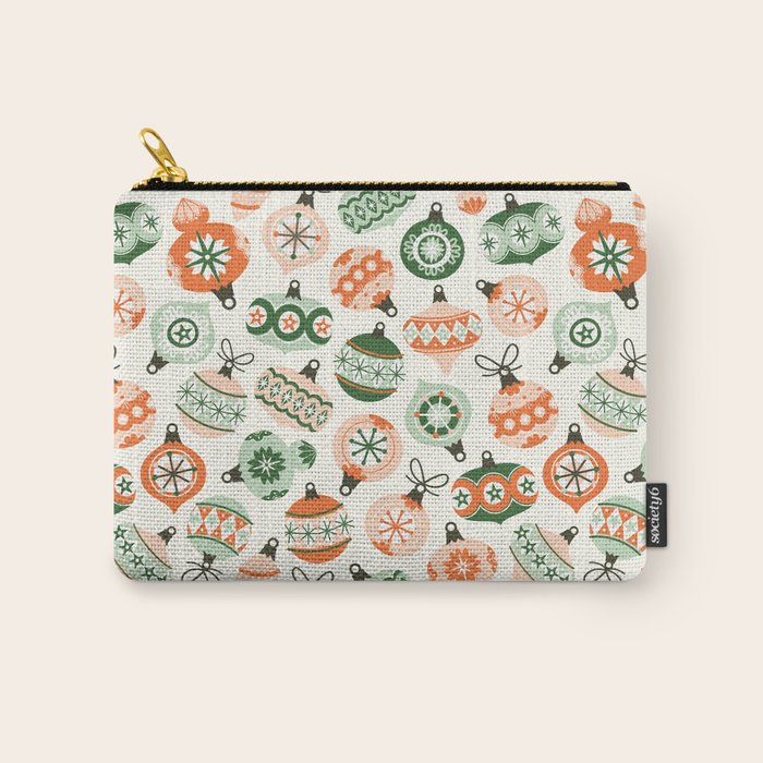 Vintage Ornaments Carry All Pouch Gallery Image 1