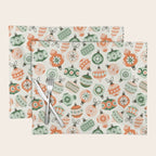 Vintage Ornaments Placemat Gallery Image 1