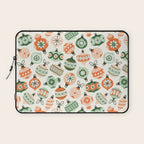 Vintage Ornaments Laptop Sleeve Gallery Image 1