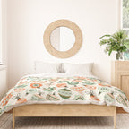 Vintage Ornaments Duvet Cover Gallery Image 3