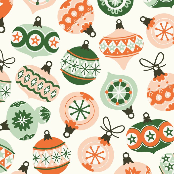 Vintage Ornaments Coffee Mug Gallery Image 2