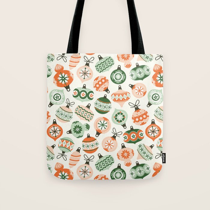 Vintage Ornaments Tote Bag Gallery Image 1