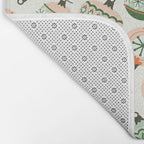 Vintage Ornaments Bath Mat Gallery Image 2