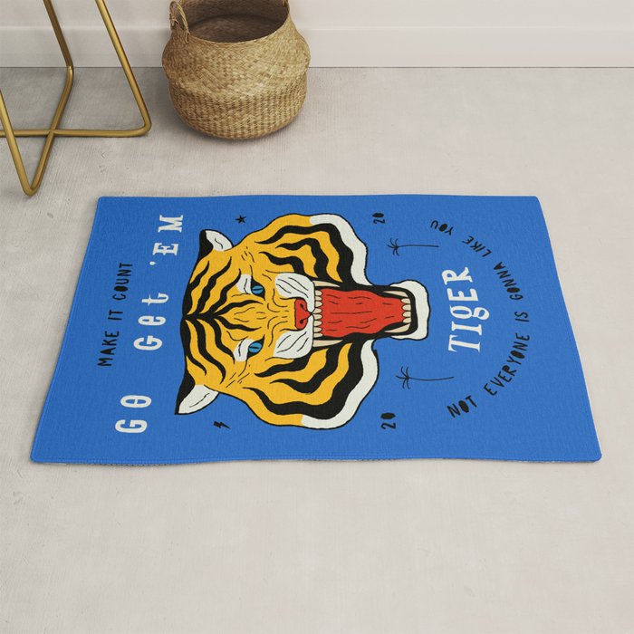 Go Get 'Em Tiger Rug Gallery Image 1