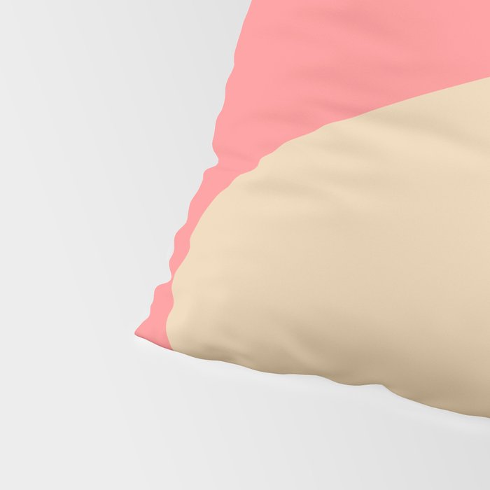 abstract composition modern blush pink Pillow Sham Gallery Image 4