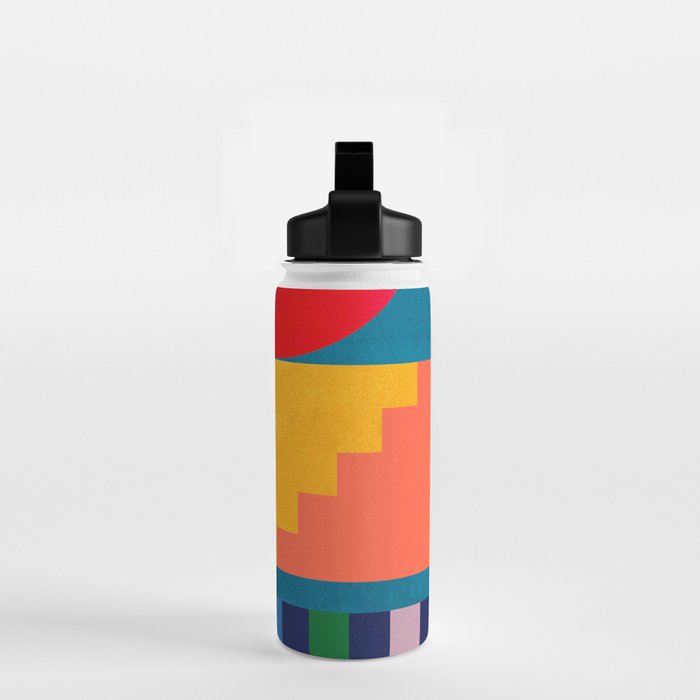 Geometric Shapes 149 Water Bottle Gallery Image 2
