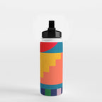 Geometric Shapes 149 Water Bottle Gallery Image 2