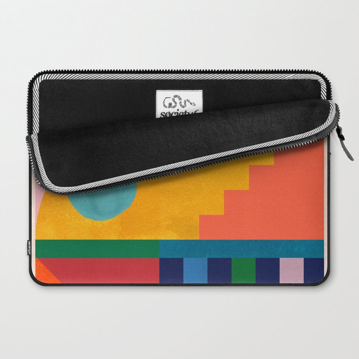 Geometric Shapes 149 Laptop Sleeve Gallery Image 2