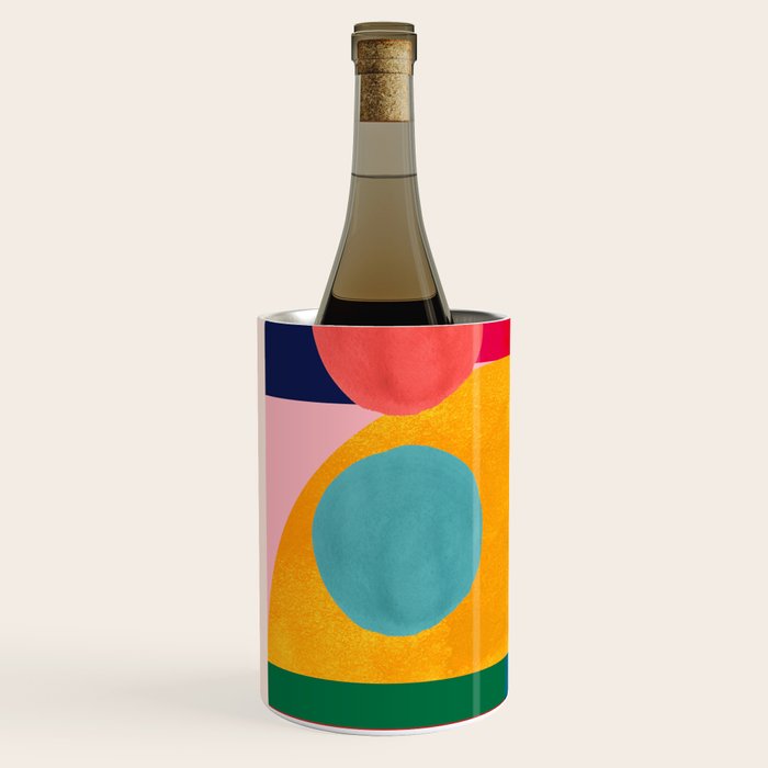 Geometric Shapes 149 Wine Chiller Gallery Image 2