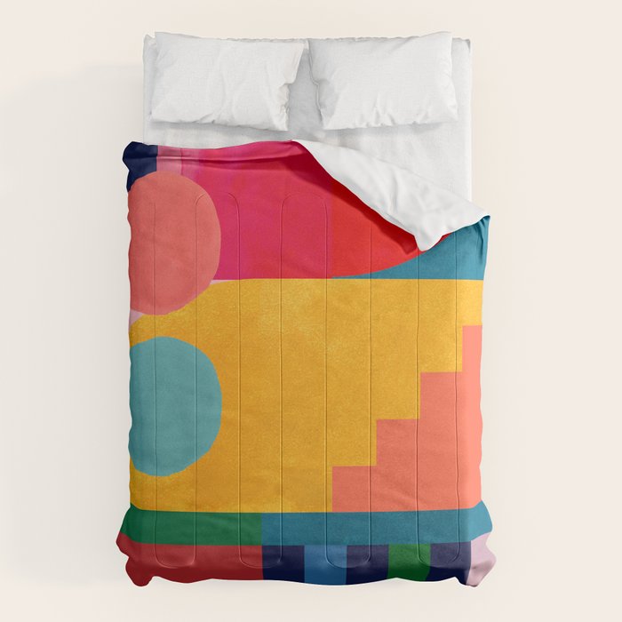 Geometric Shapes 149 Comforter Gallery Image 1