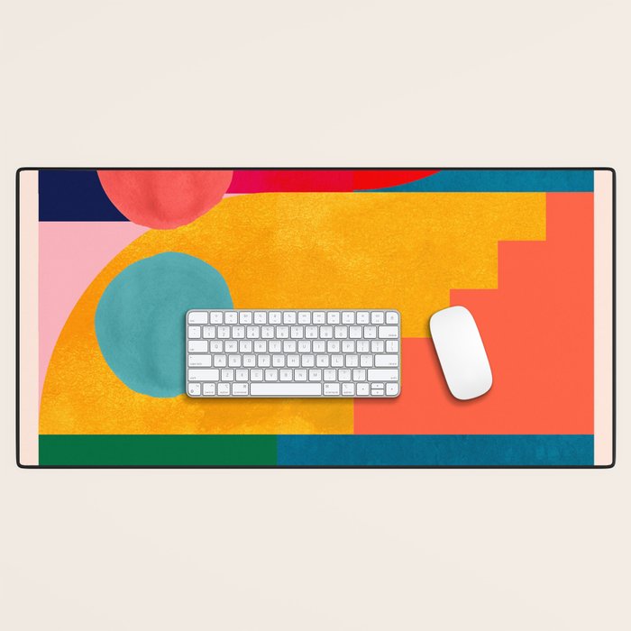 Geometric Shapes 149 Desk Mat Gallery Image 1