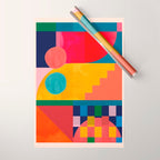 Geometric Shapes 149 Wrapping Paper Gallery Image 1