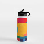 Geometric Shapes 149 Water Bottle Gallery Image 1