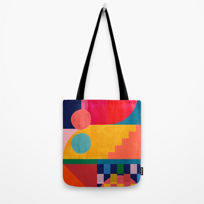 Geometric Shapes 149 Tote Bag Gallery Image 2