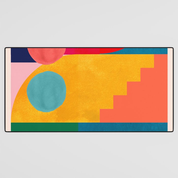 Geometric Shapes 149 Desk Mat Gallery Image 3